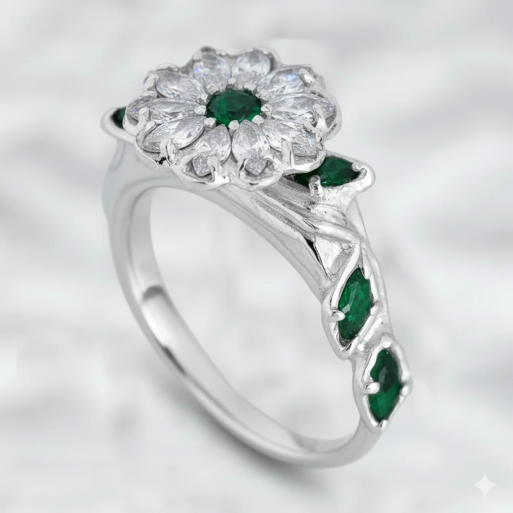 Anillo Flor del Paraíso