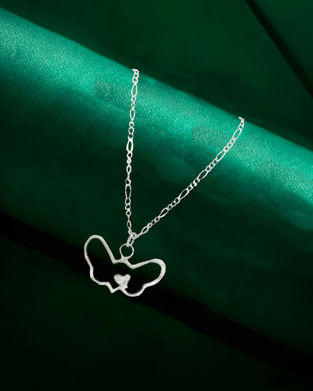 Collar: Corazon De Mariposa